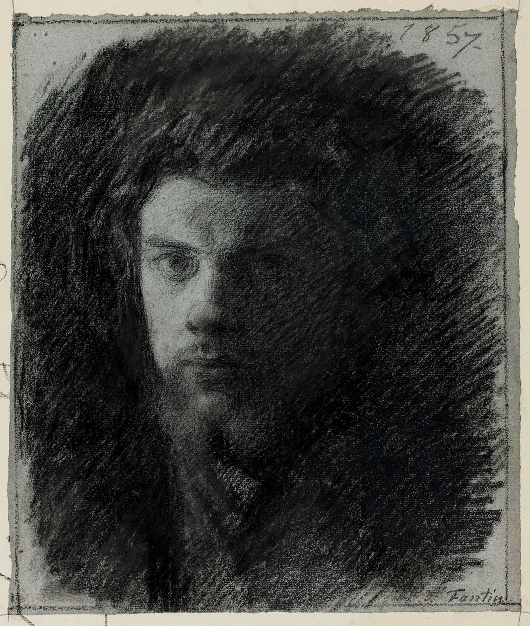 Självporträtt av Henri Fantin-Latour