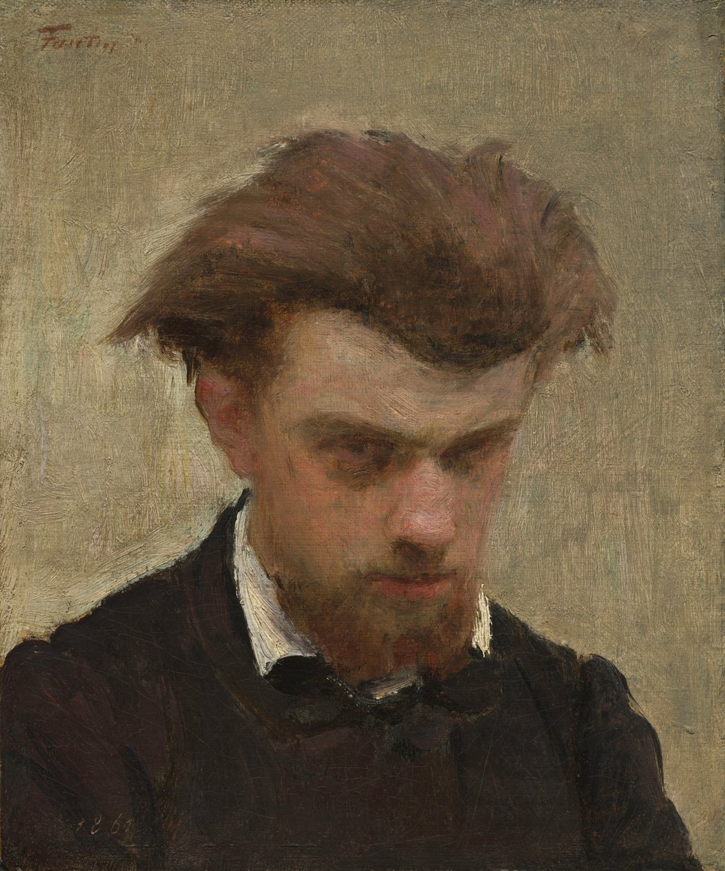 Självporträtt av Henri Fantin-Latour