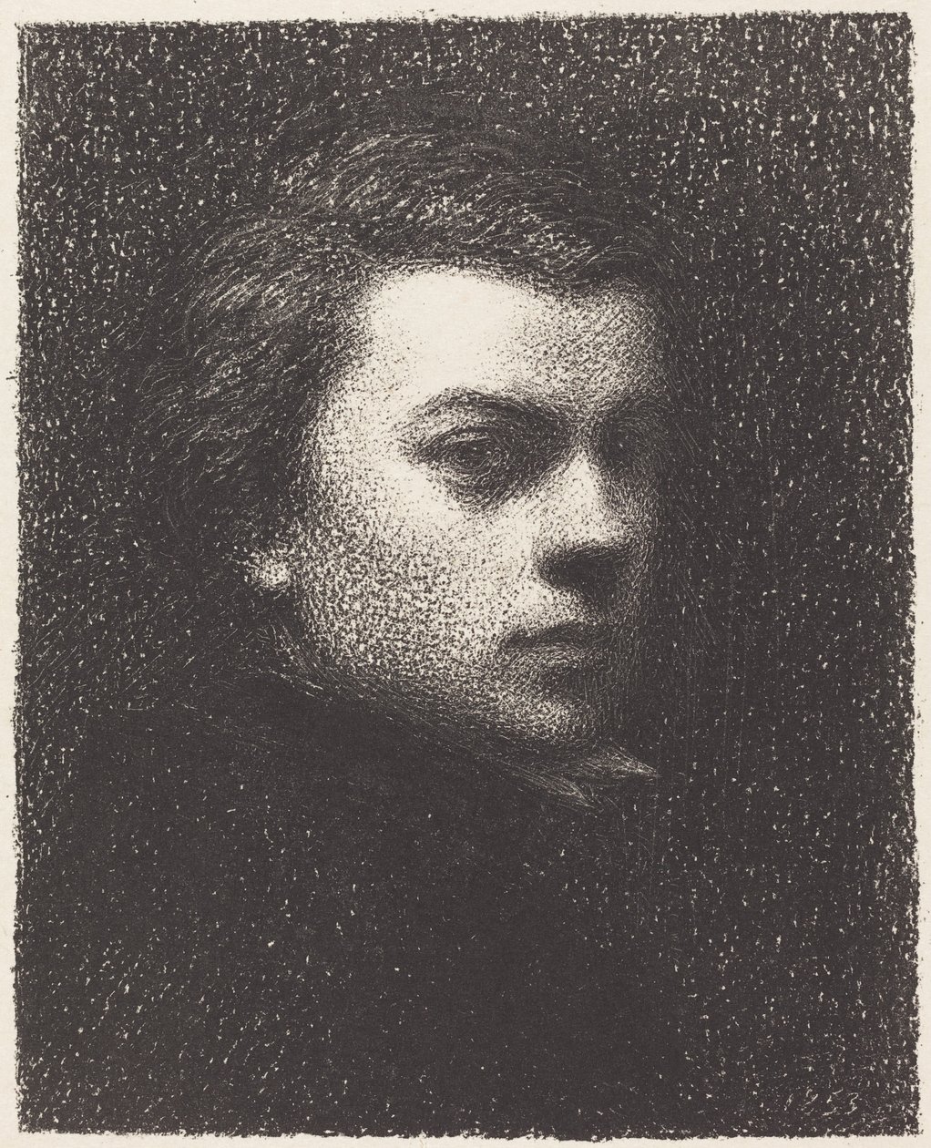 Självporträtt vid sjutton års ålder av Henri Fantin-Latour