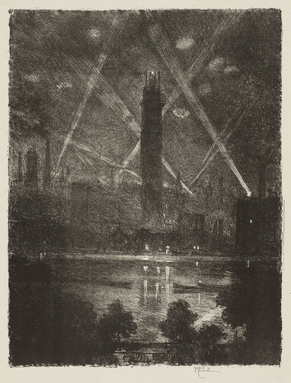 Engelska krigsarbete: Shot av Ignace Henri Jean Fantin Latour
