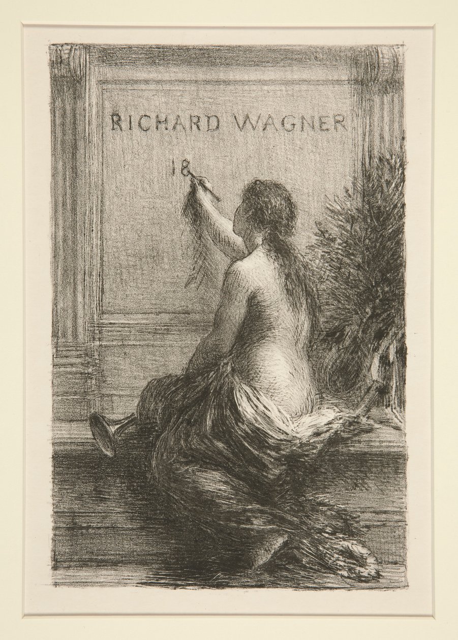 Odödlighet? (Odödlighet) av Ignace Henri Jean Fantin Latour