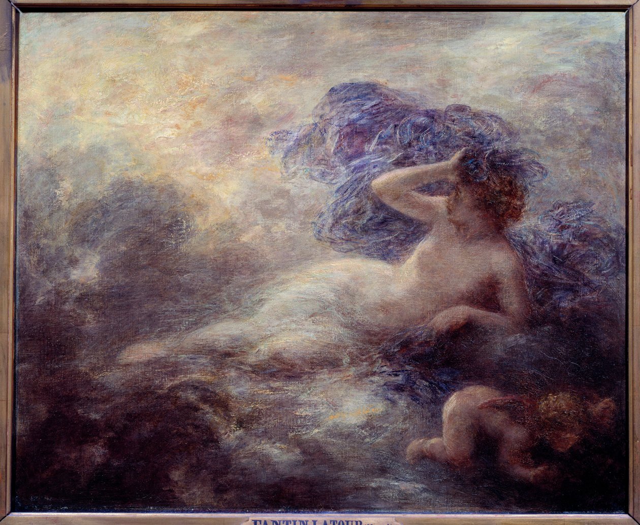 Nattmålning av Henri Fantin Latour (Fantin-Latour av Ignace Henri Jean Fantin Latour