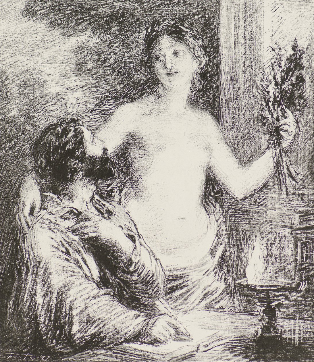 Musikern av Ignace Henri Jean Fantin Latour
