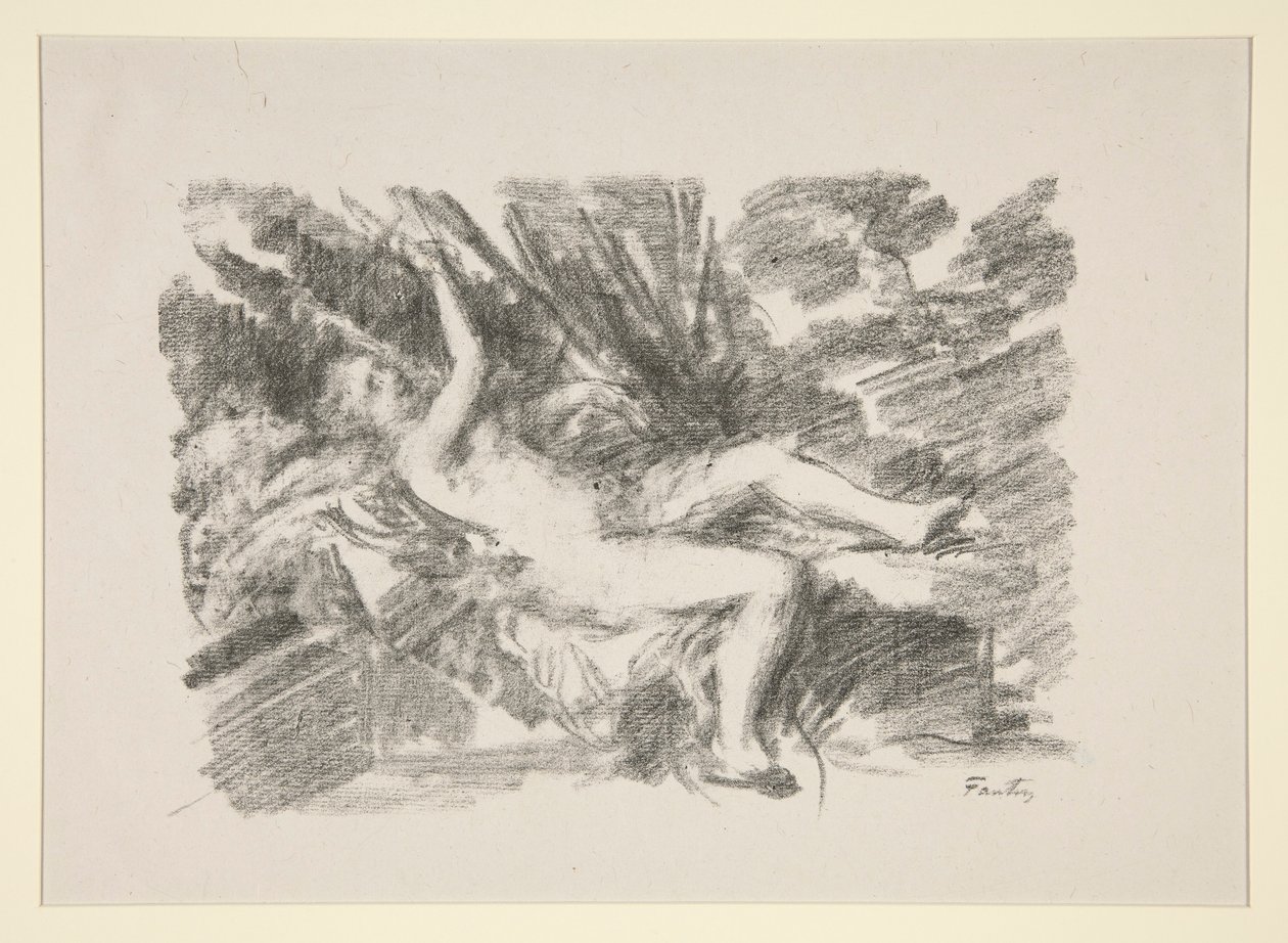 Alarmet av Ignace Henri Jean Fantin Latour