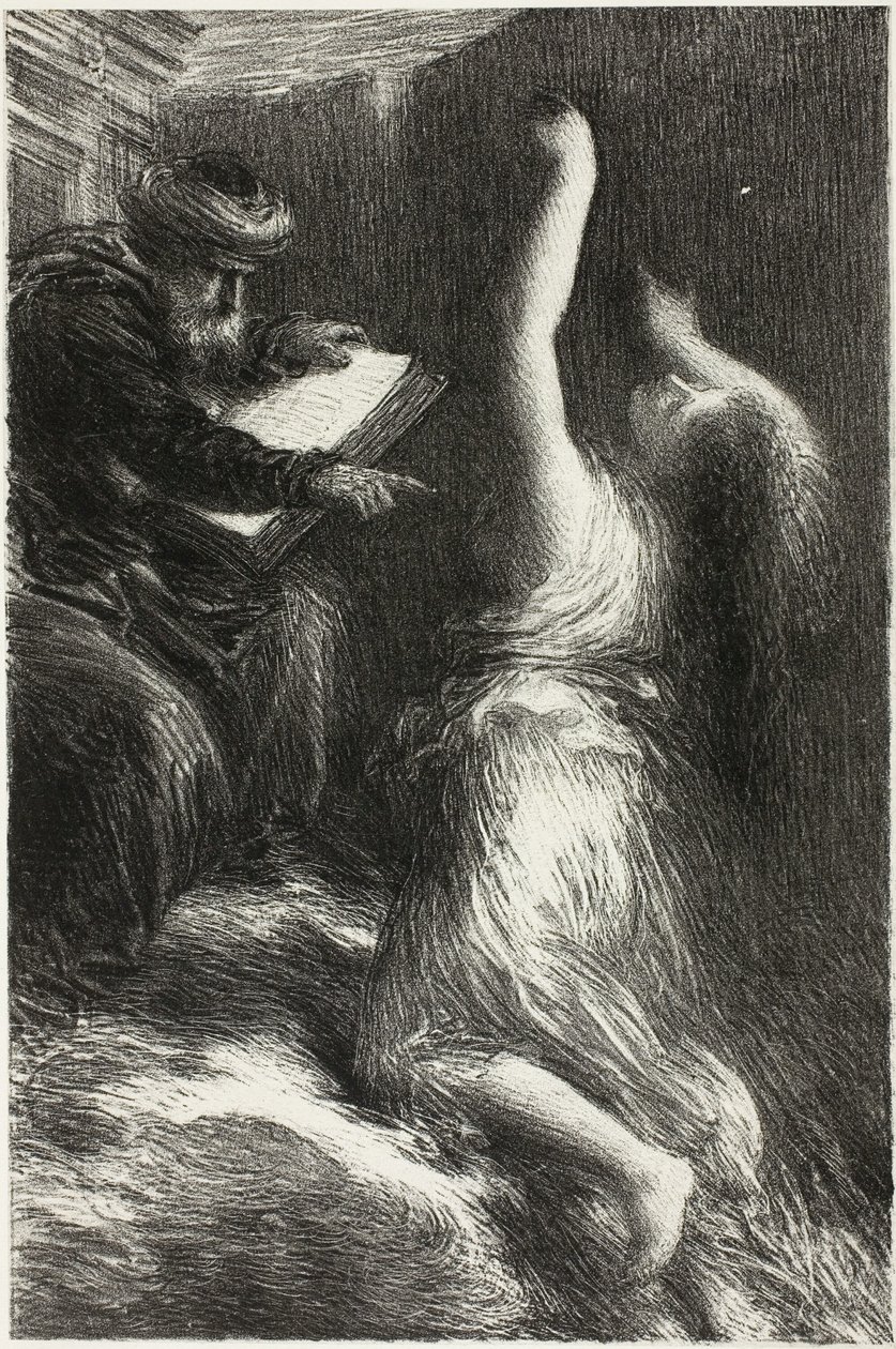 Parsifal, Akt II: Frammaning av Kundry av Ignace Henri Jean Fantin Latour