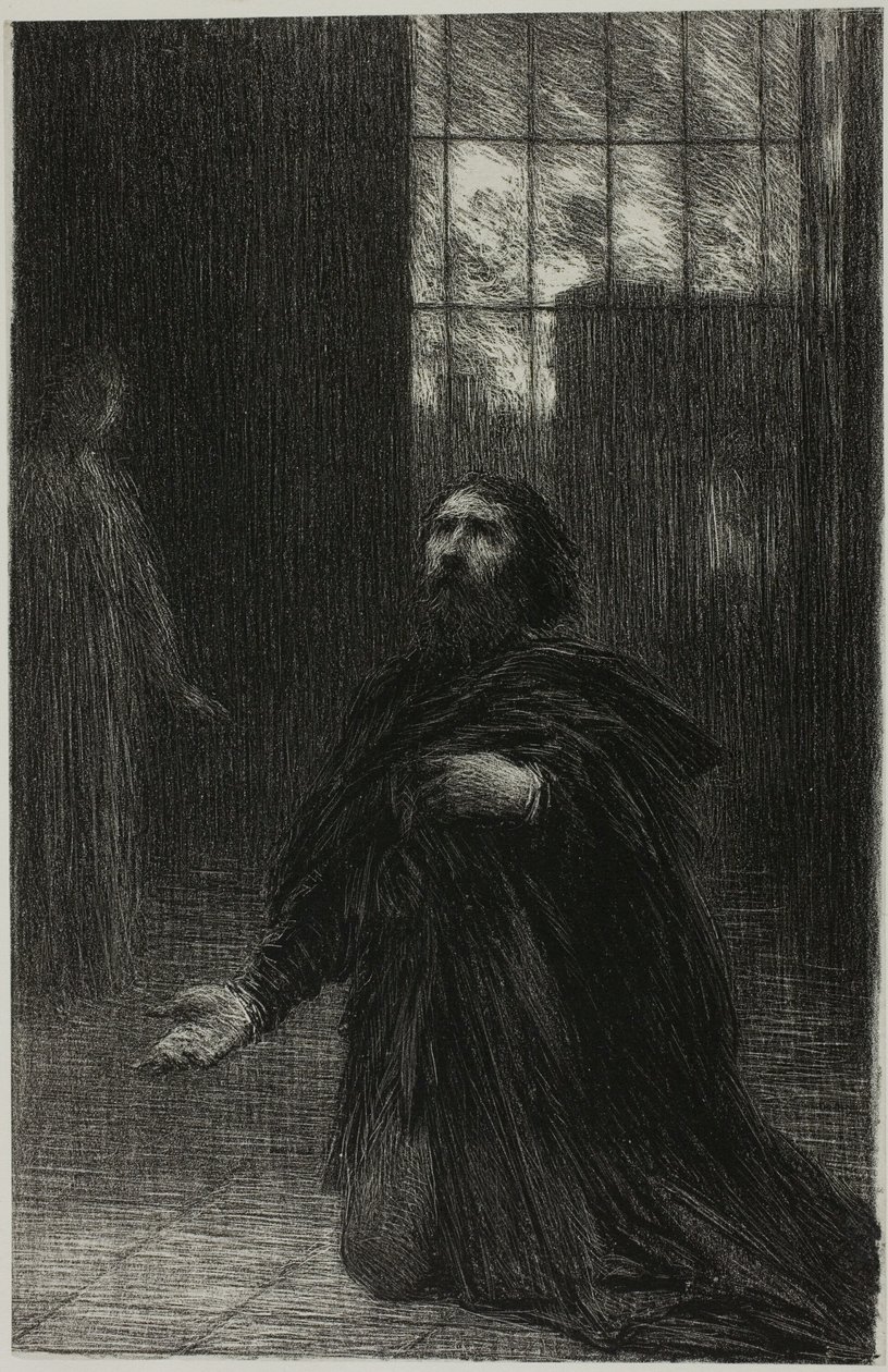 Rienzi, Akt V: Rienzis bön av Henri Fantin Latour
