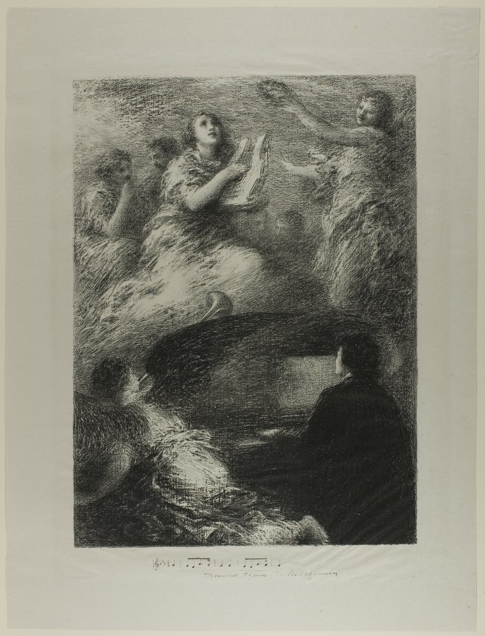 Robert Schumanns sista komposition av Henri Fantin Latour