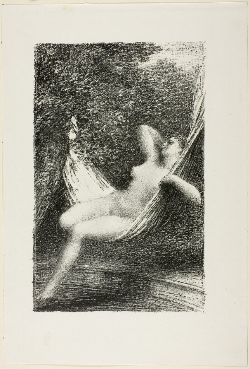 Sara badaren av Ignace Henri Jean Fantin Latour