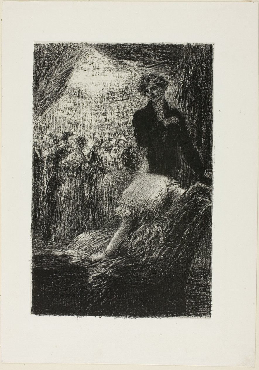 Fantastic Symphony: A Ball, från Hector Berlioz, hans liv och verk av Ignace Henri Jean Fantin Latour