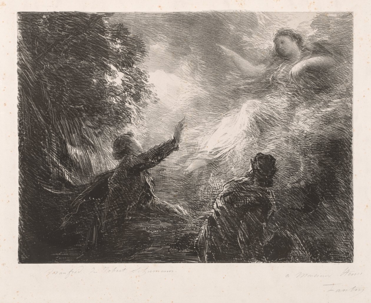 Alpernas älva av Ignace Henri Jean Fantin Latour