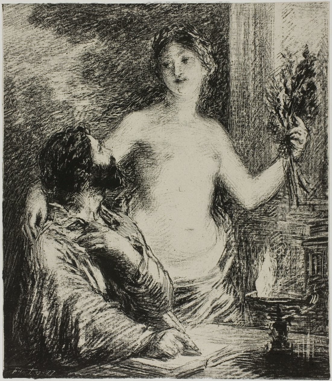 Musikern av Ignace Henri Jean Fantin Latour