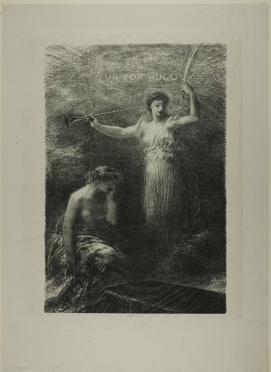 Till Victor Hugo av Ignace Henri Jean Fantin Latour
