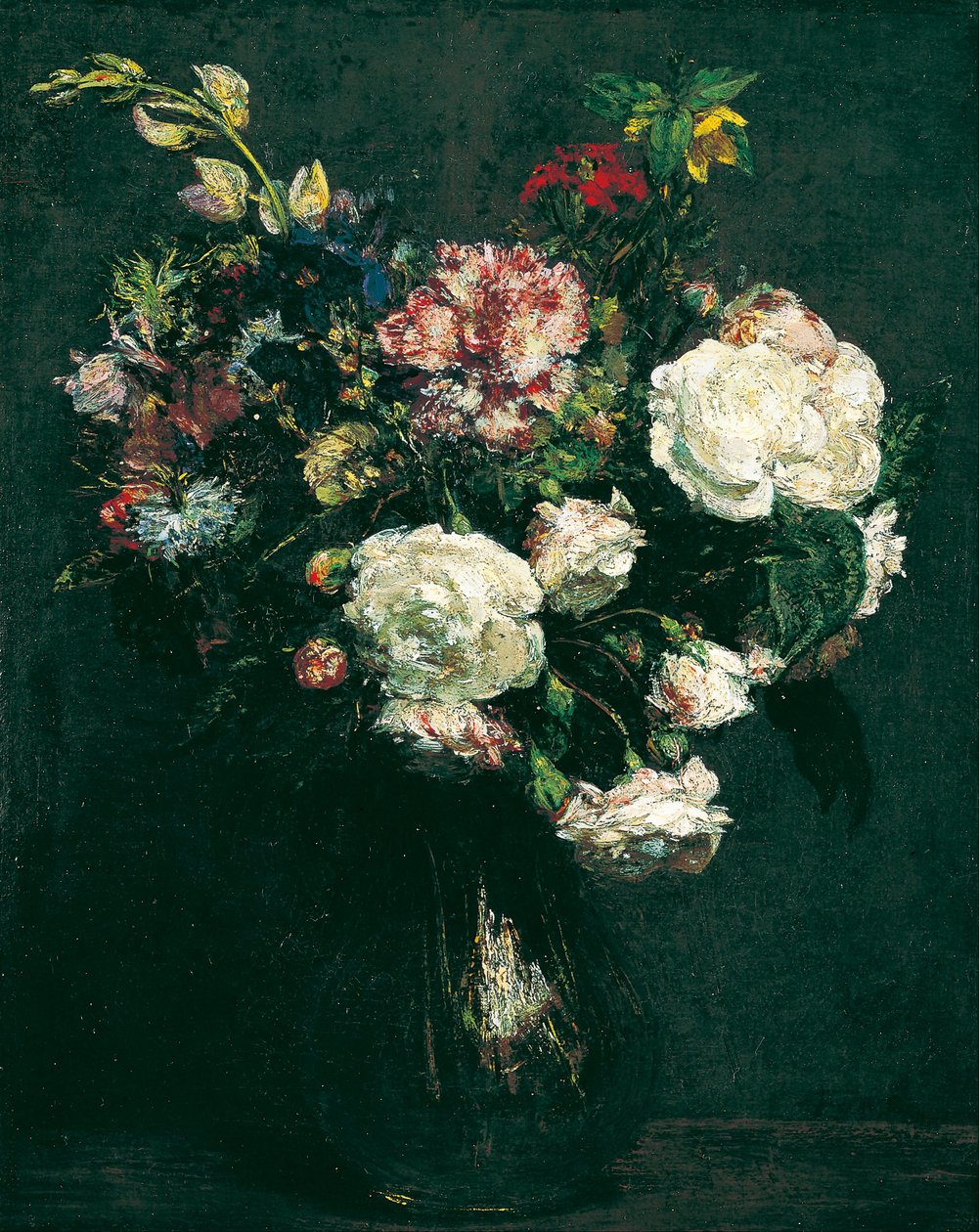 Vas med blommor av Henri Fantin Latour