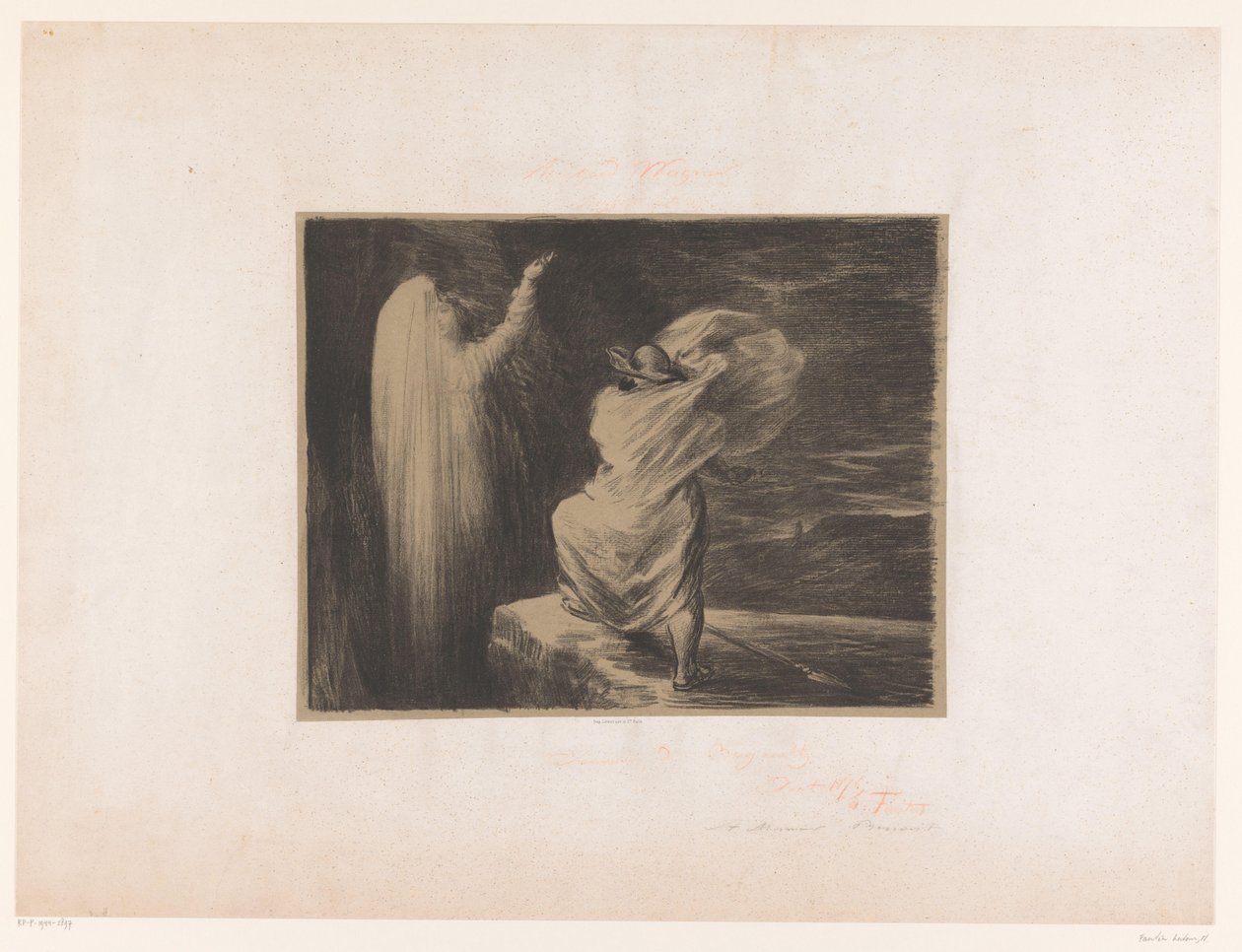 Wotan tillkallar jordgudinnan Erda Siegfried. Akt III. Evocation d