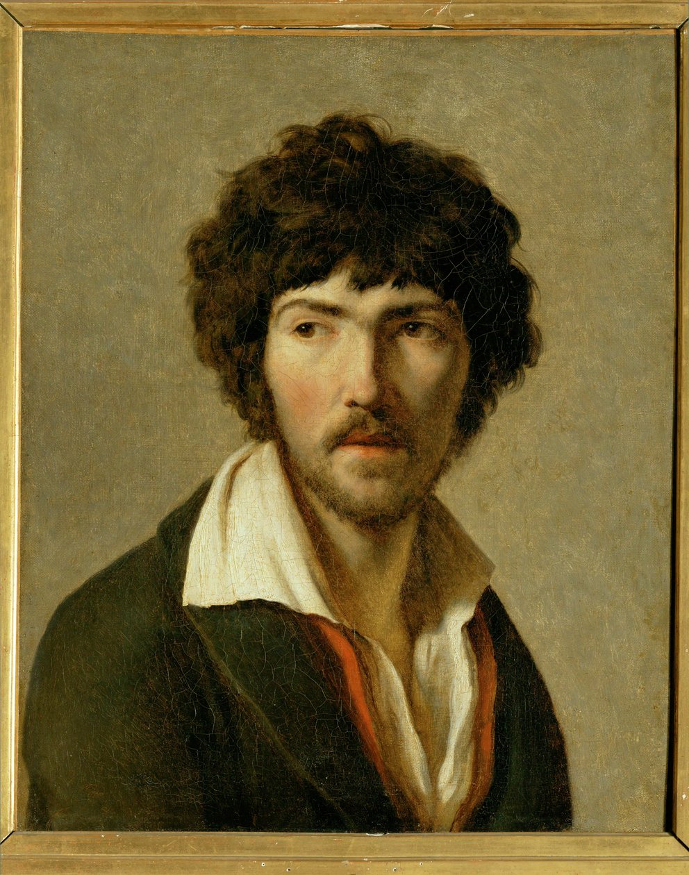 Porträtt av Maurice Quay, målare ... av Henri Francois Riesener