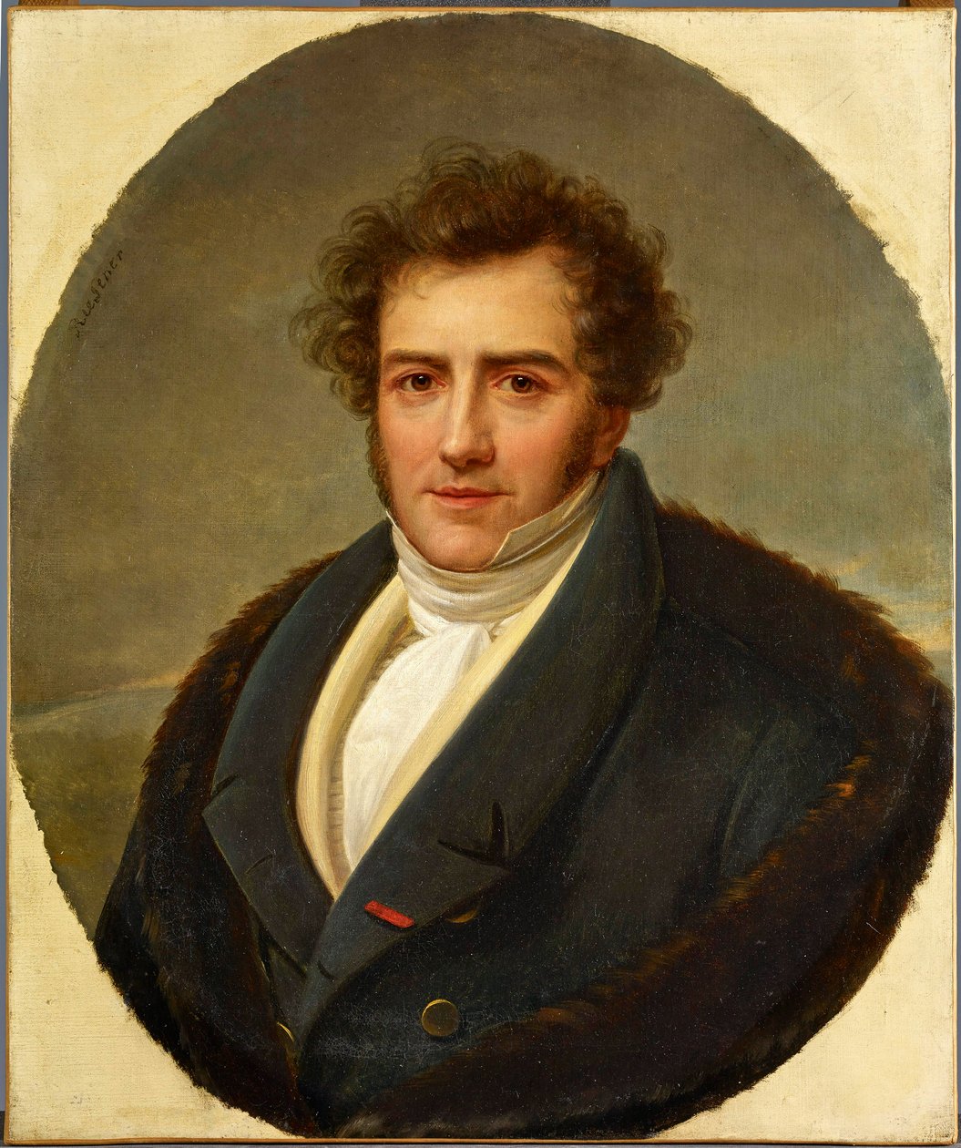 Porträtt av kompositören Francois-Adrien Boieldieu (1775-1834), av Riesener, Henri-Francoiss (1767-1828). Olja på duk. Philharmonie de Paris av Henri Francois Riesener
