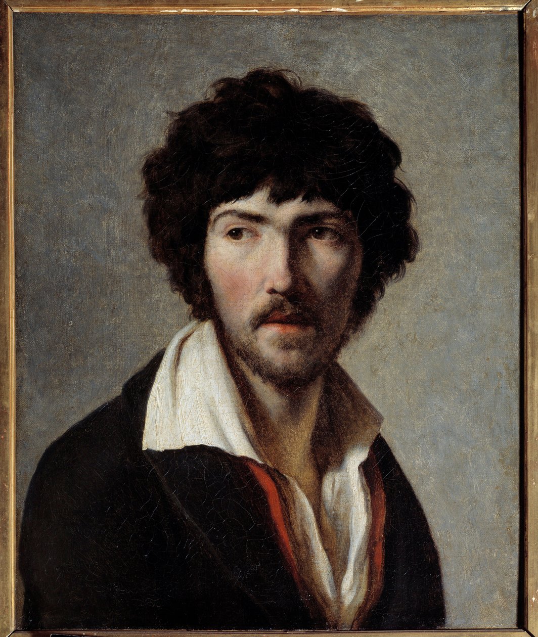 Porträtt av målaren Maurice Quay (1779 -1803). Målning av Henri Francois Riesener (1767-1828) av Henri Francois Riesener