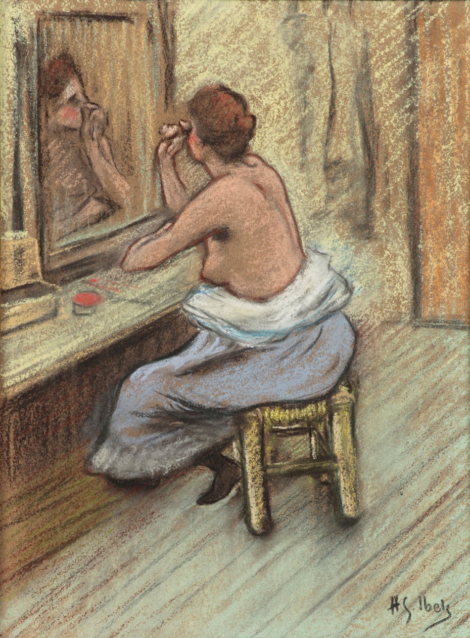 Lie Lie, c. 1895. av Henri Gabriel Ibels