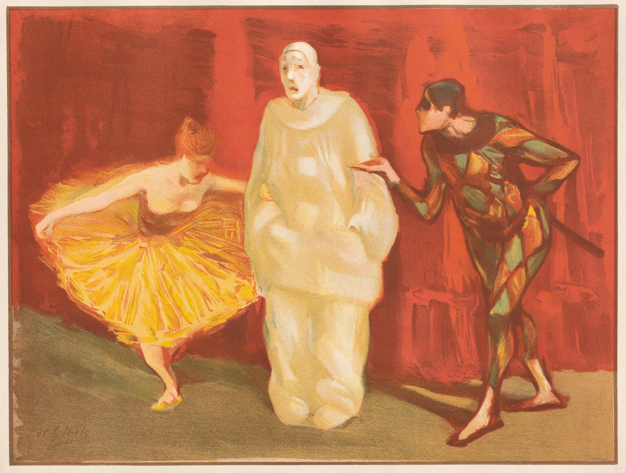 Pantomim av Henri Gabriel Ibels