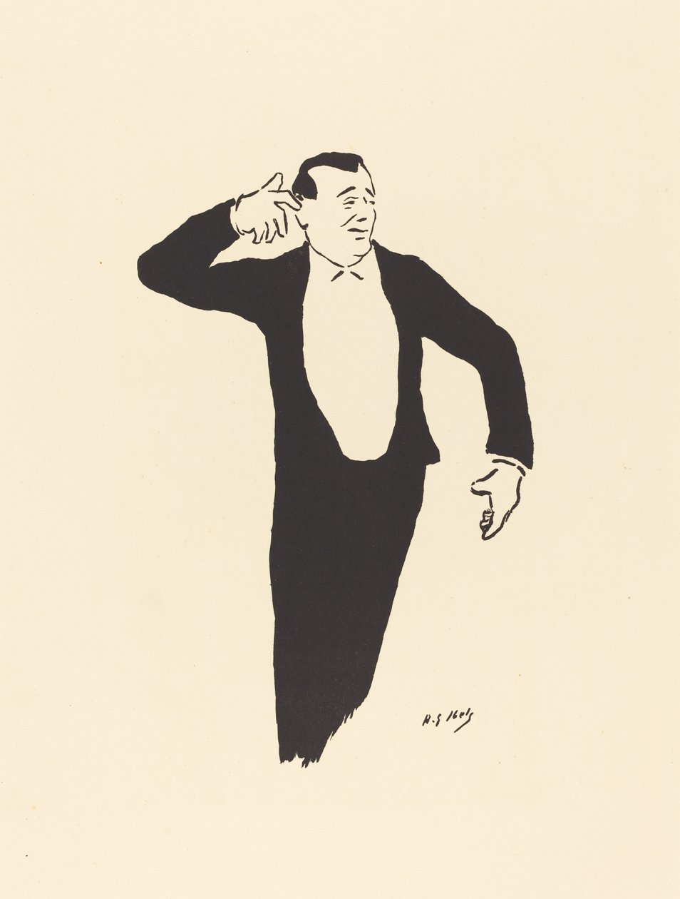 Sångare av Henri Gabriel Ibels