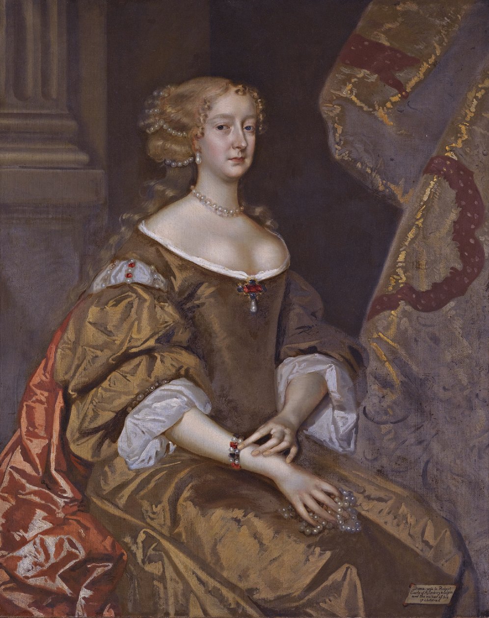 Diana, grevinna av Ailsbury (ca 1631 - 1689) av Henri Gascar