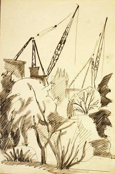 Rekonstruktion, London av Henri Gaudier Brzeska