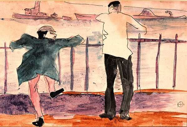 Havsfronten av Henri Gaudier Brzeska