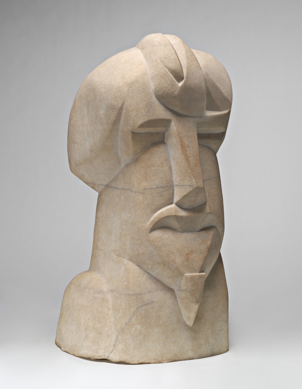 Hieratisk chef för Ezra Pound av Henri Gaudier Brzeska