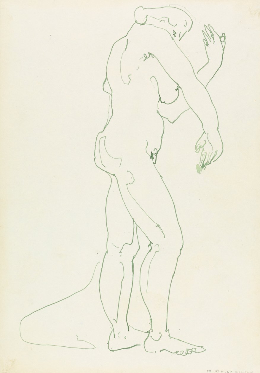 Stående kvinnlig figur av Henri Gaudier Brzeska