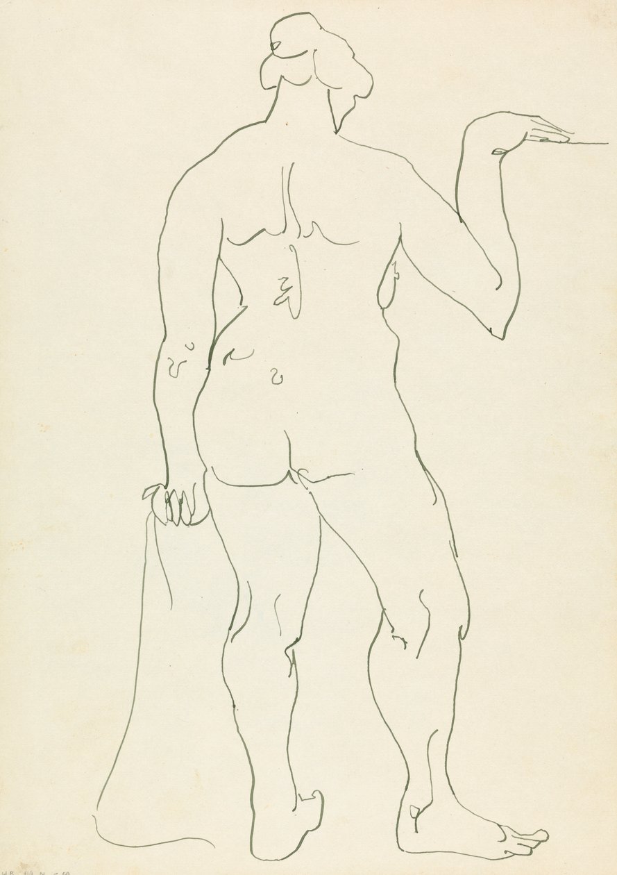 Stående kvinnlig figur av Henri Gaudier Brzeska