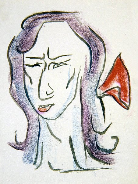 Grevinnan av Oxford och Asquith av Henri Gaudier Brzeska