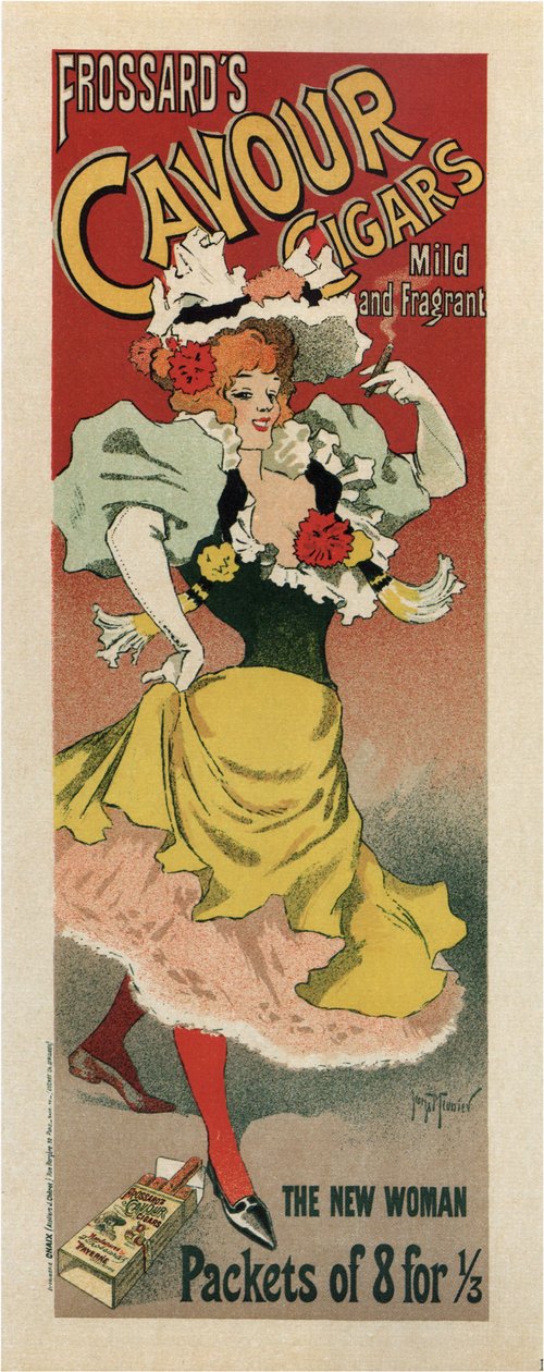 Cavour cigarrer, 1896 av Henri Georges Meunier