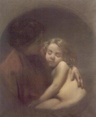 Mamma och barn av Henri Gervex