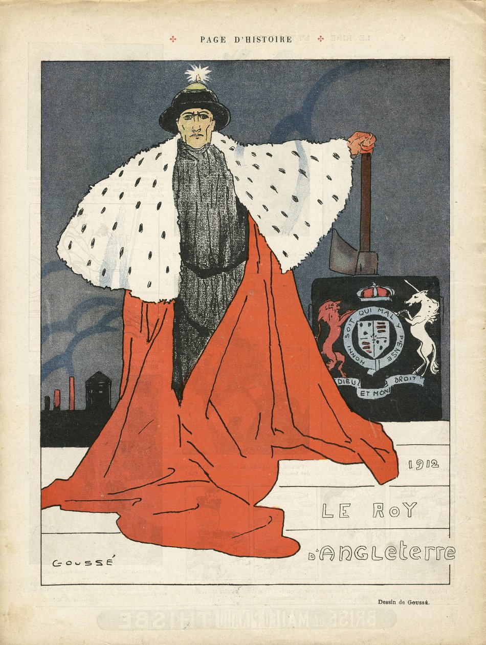 Illustration av Henri Gousse (1872-1914) i Le Rire av Henri Gousse