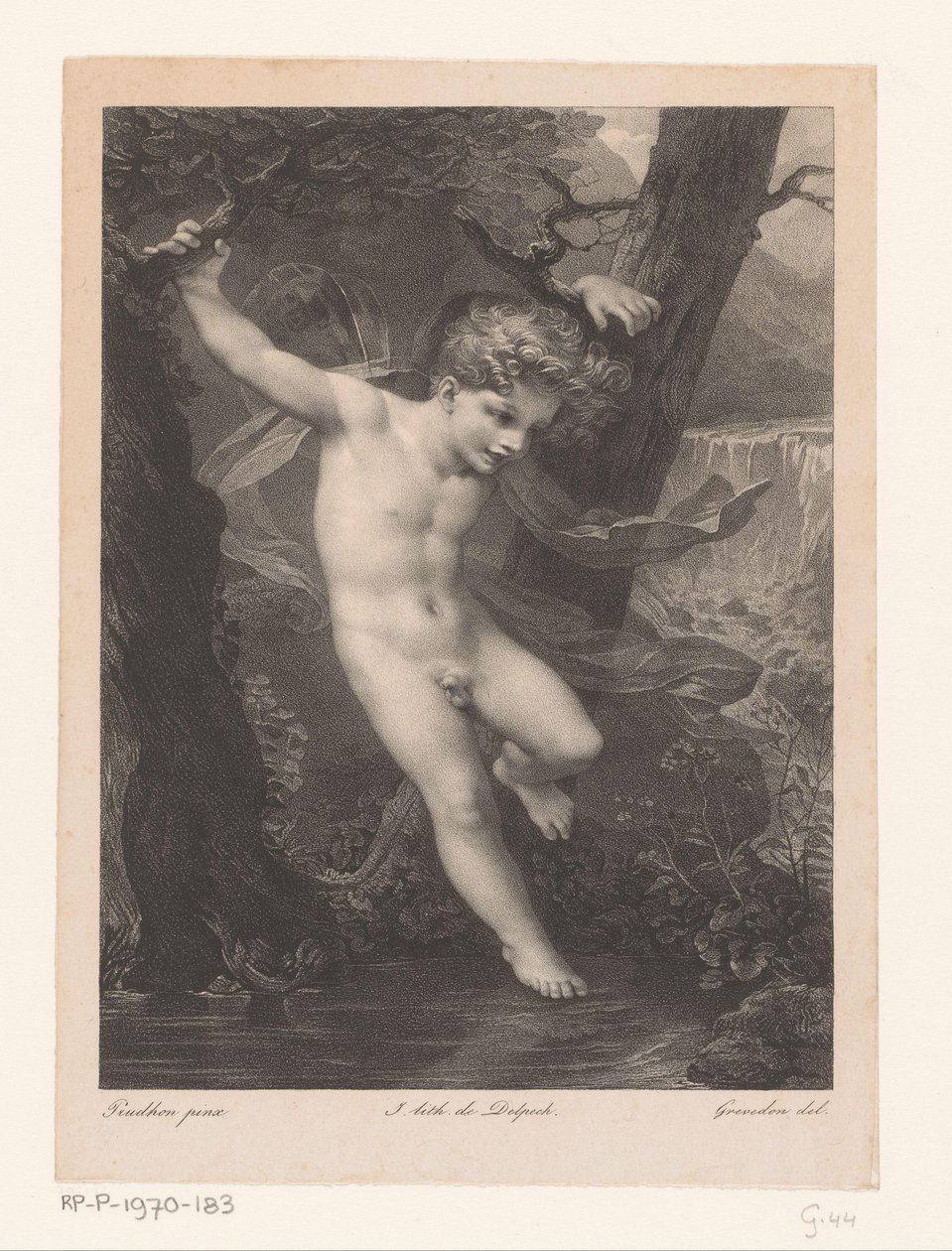 Zephyrus av Henri Grevedon