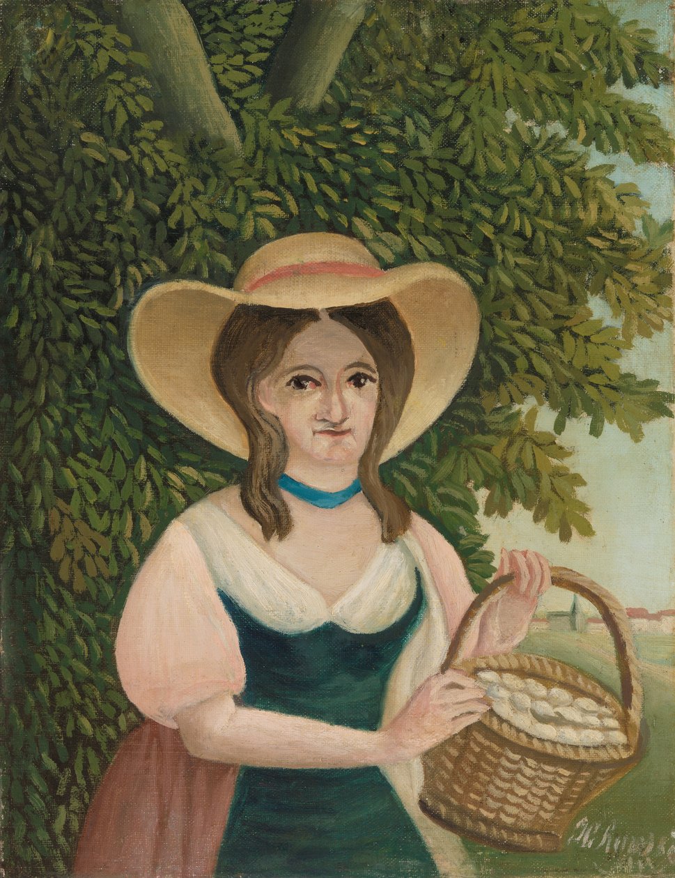 Äggkvinnan av Henri J.F. 1844 1910 Rousseau
