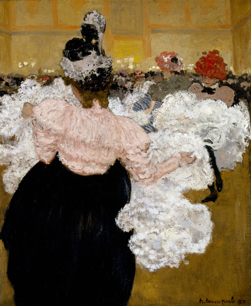 Vid Moulin Rouge, 1897 av Henri Jacques Edouard Evenepoel
