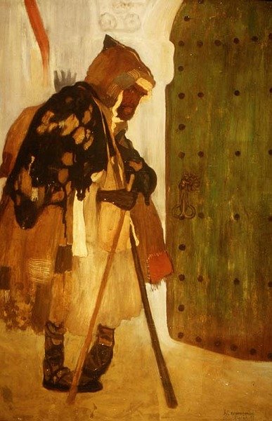 Den arabiske tiggaren av Henri Jacques Edouard Evenepoel
