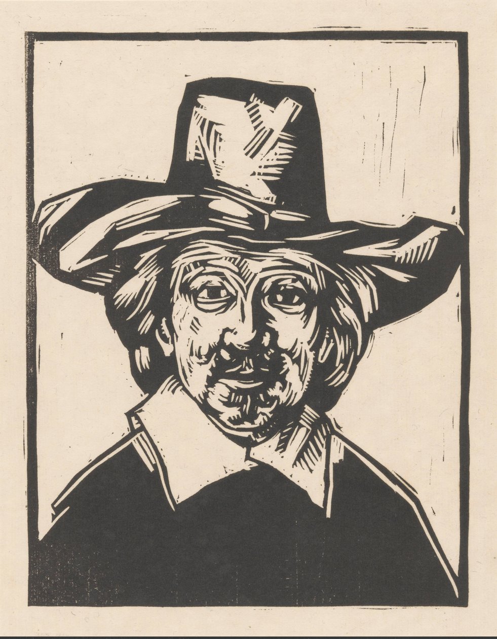 man med hatt av Henri Jonas