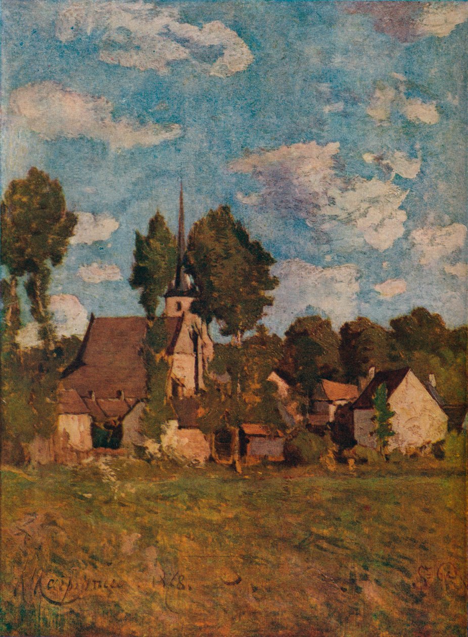 Saint-Privat, c1878 av Henri Joseph Harpignies