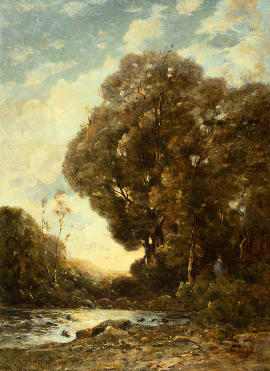 Floden av Henri Joseph Harpignies