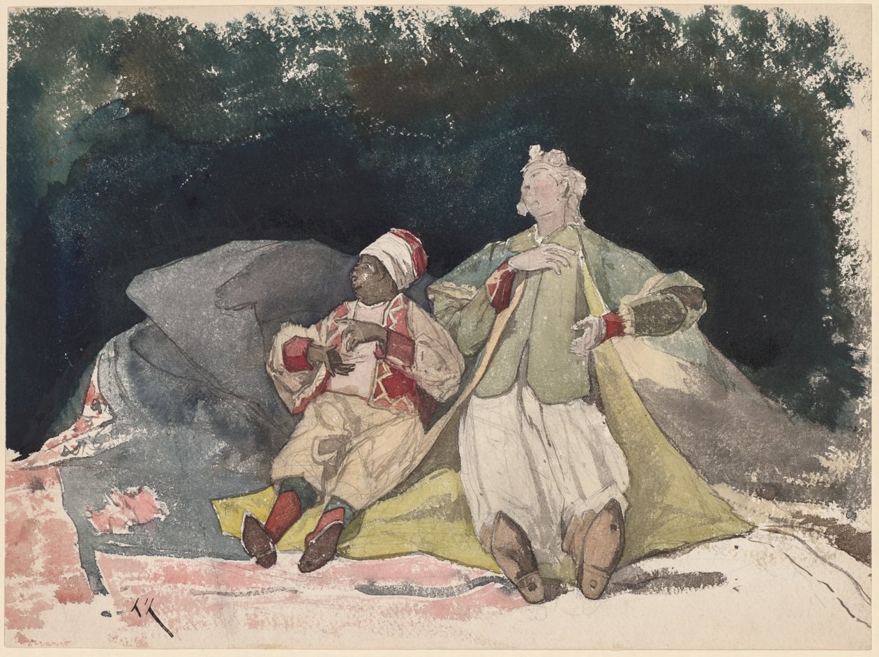 swedish av Henri Joseph Harpignies