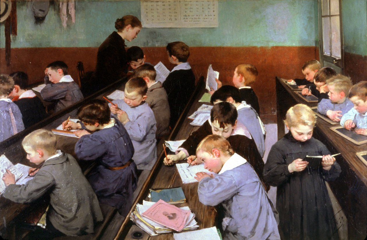 Barnklass av Henri Jules Jean Geoffroy