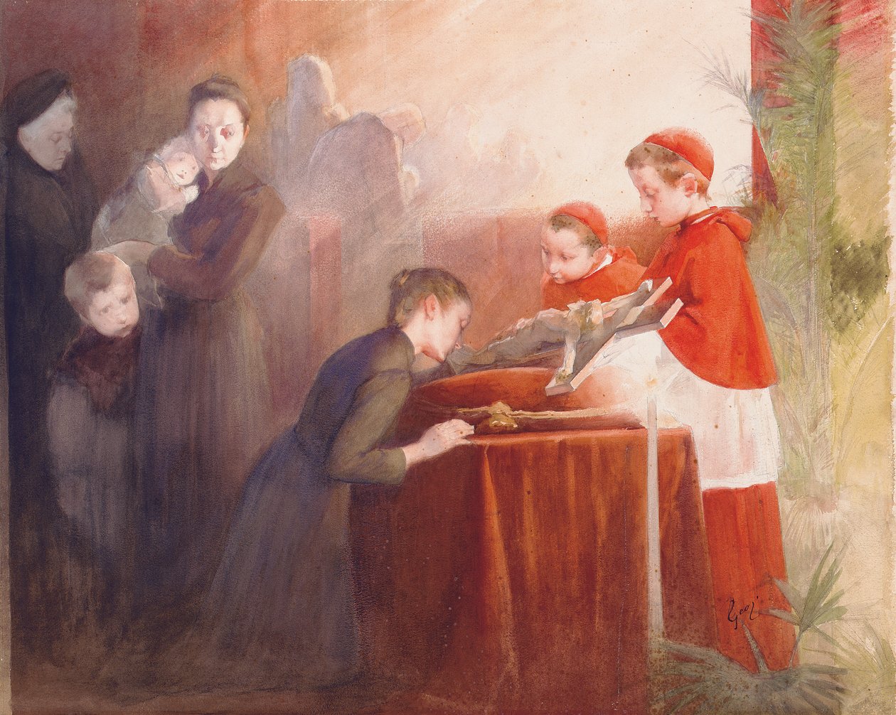 Bekräftelsen av Henri Jules Jean Geoffroy