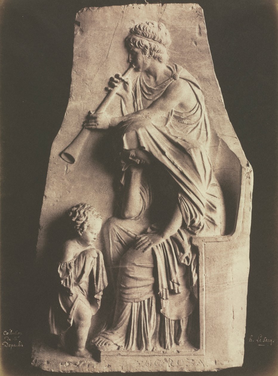 Gipsgjutning från Depaulis Collection, ca. 1854-55. av Henri Le Secq