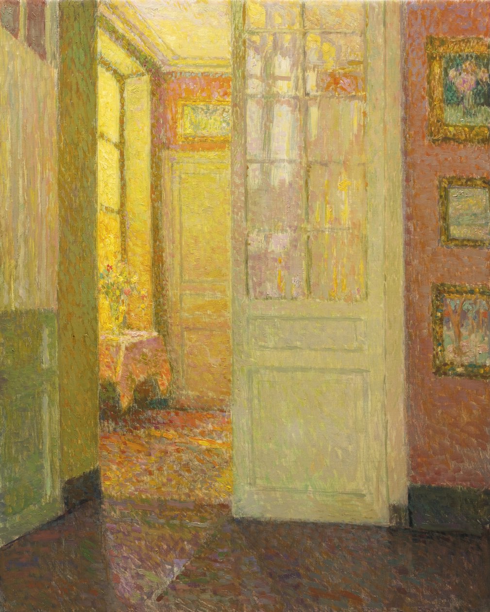 Interiör. Fönsterljus, 1931 av Henri Le Sidaner