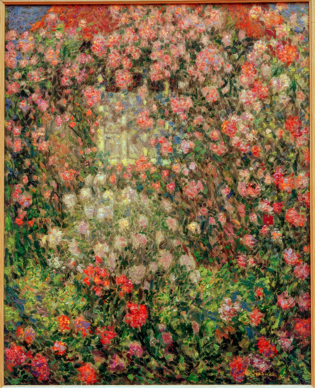 Rosenpaviljongen, Gerberoy av Henri Le Sidaner