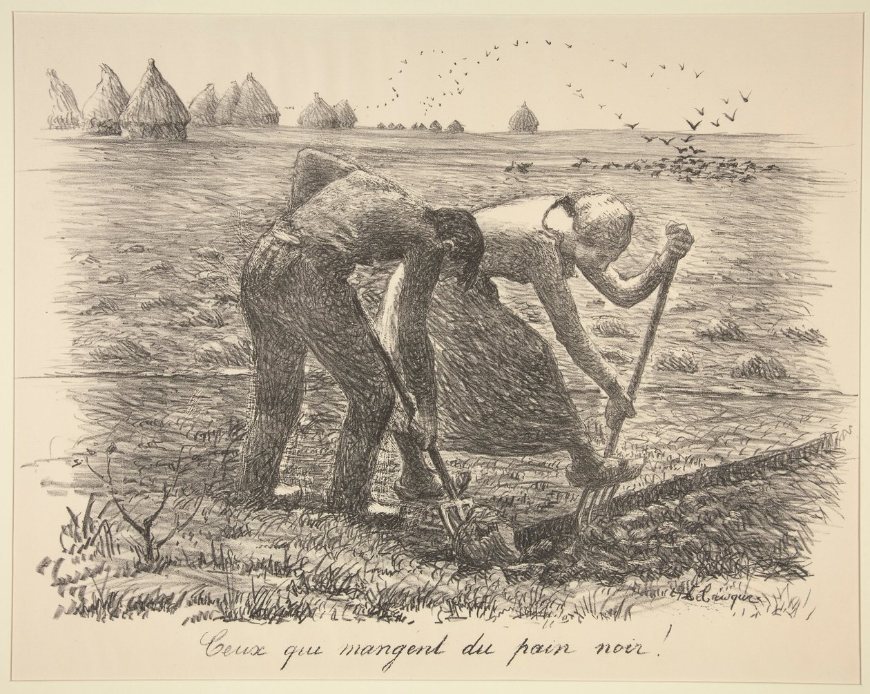 De som äter svart bröd av Henri Lebasque