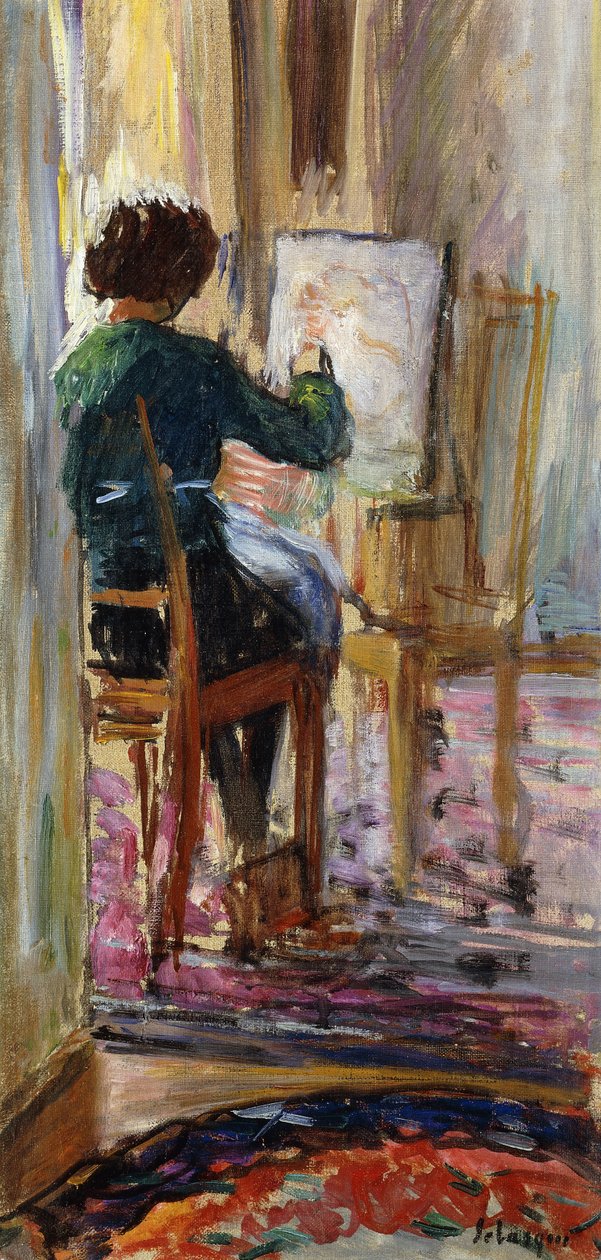 Konstnärens dotter; Konstnärens dotter, av Henri Lebasque