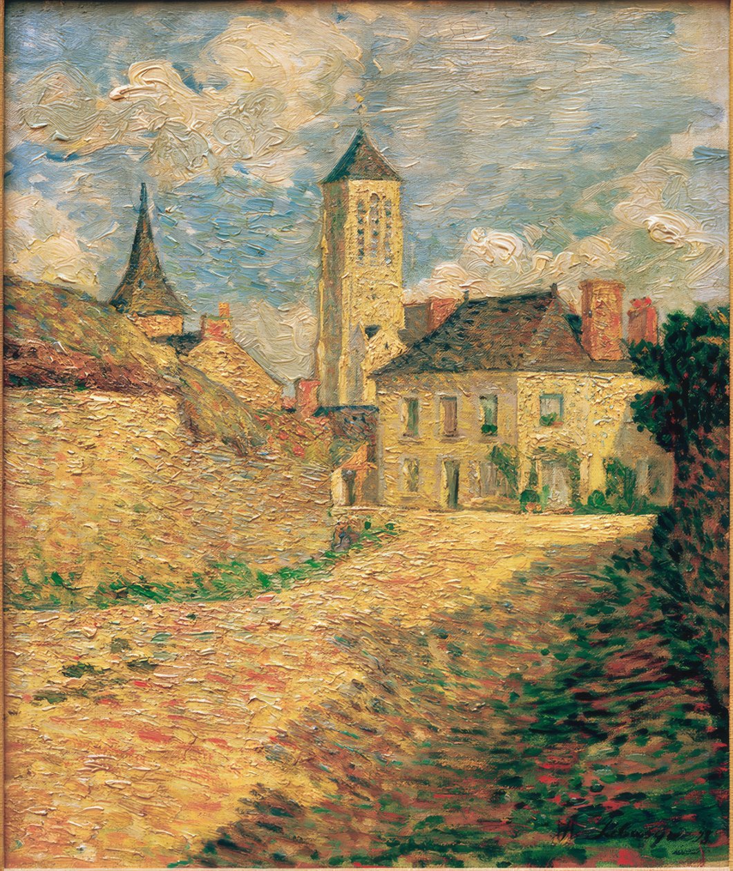Byn Champigné, Maine Et– Loire av Henri Lebasque